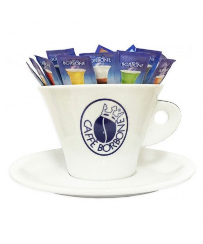 Borbone Riesen Tasse Zuckerschale Recaffe