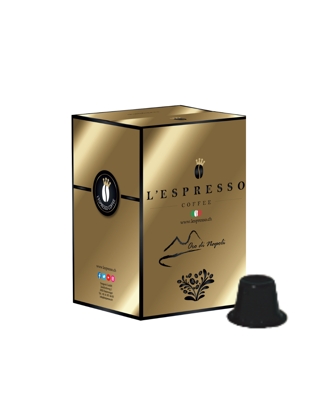 L'ESPRESSO Crema e Gusto Kapseln Delizio – 288 Kapseln