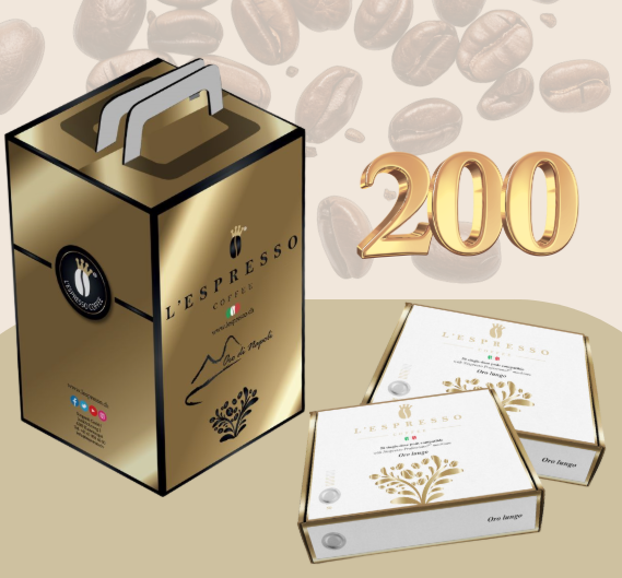 Nespresso Professional L'ESPRESSO Oro Lungo Forte – 200 Kapseln