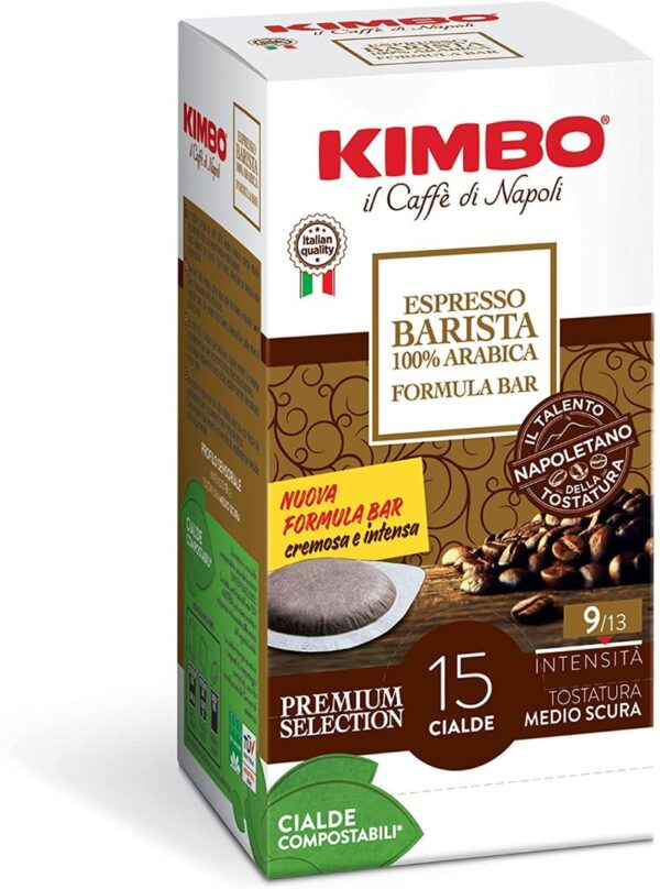 KIMBO Pads Espresso Barista 100% Arabica 15er Pack