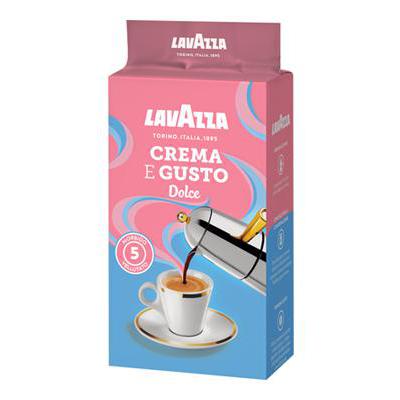 LAVAZZA Crema e Gusto Dolce Gemahlener Kaffee 250 g