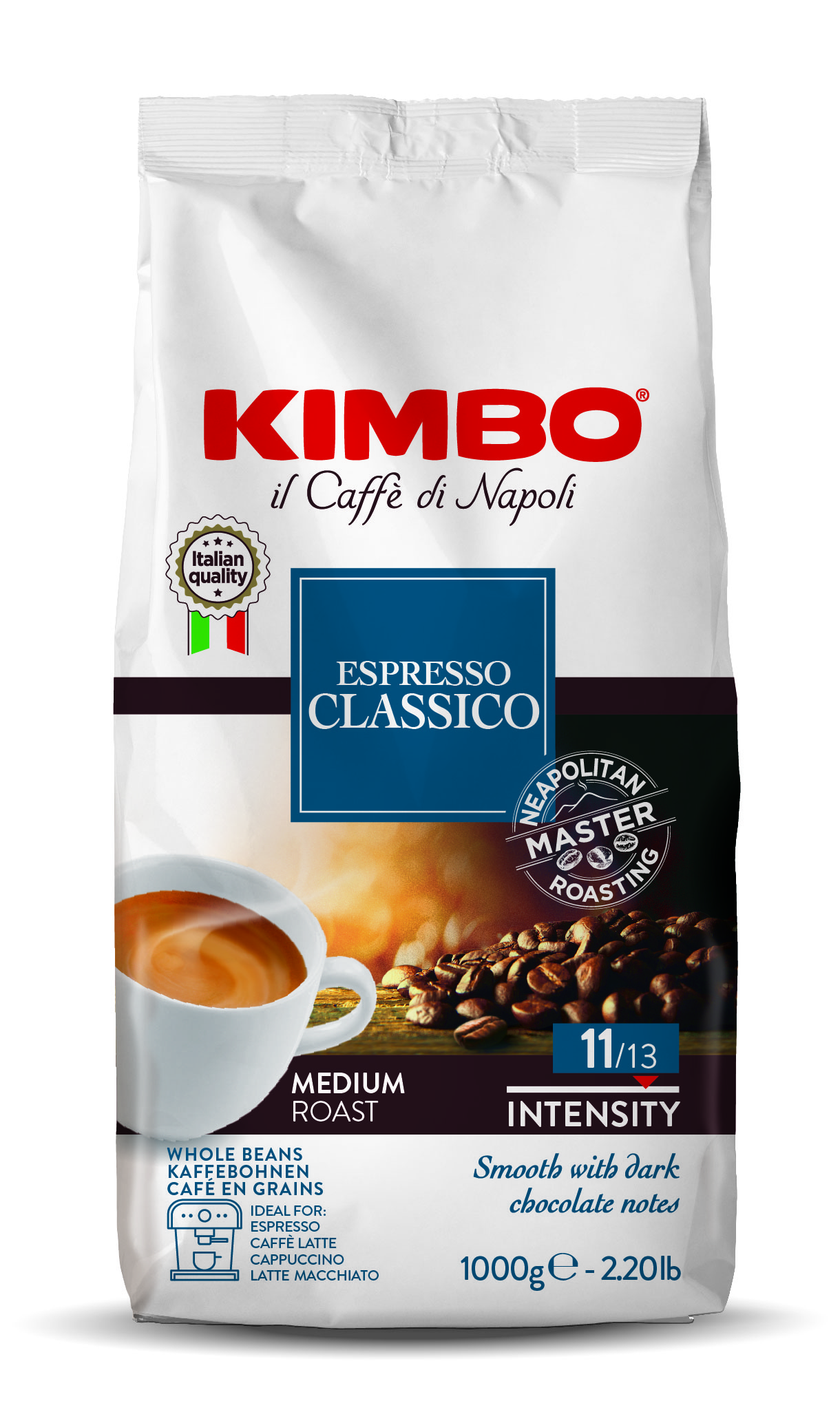 Kimbo Espresso Classico Bohnen 1kg