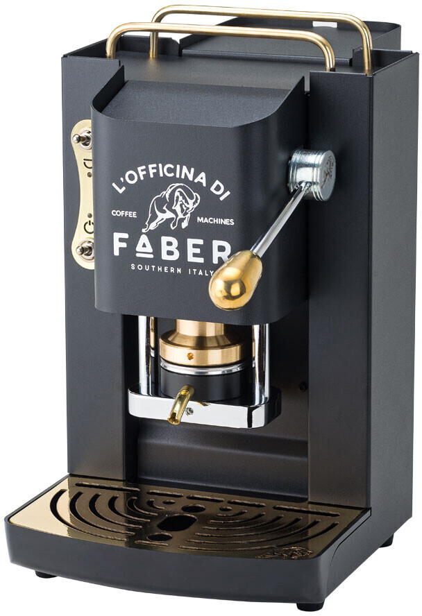 Faber Pads-Kaffeemaschine – Pro Deluxe Mat Black