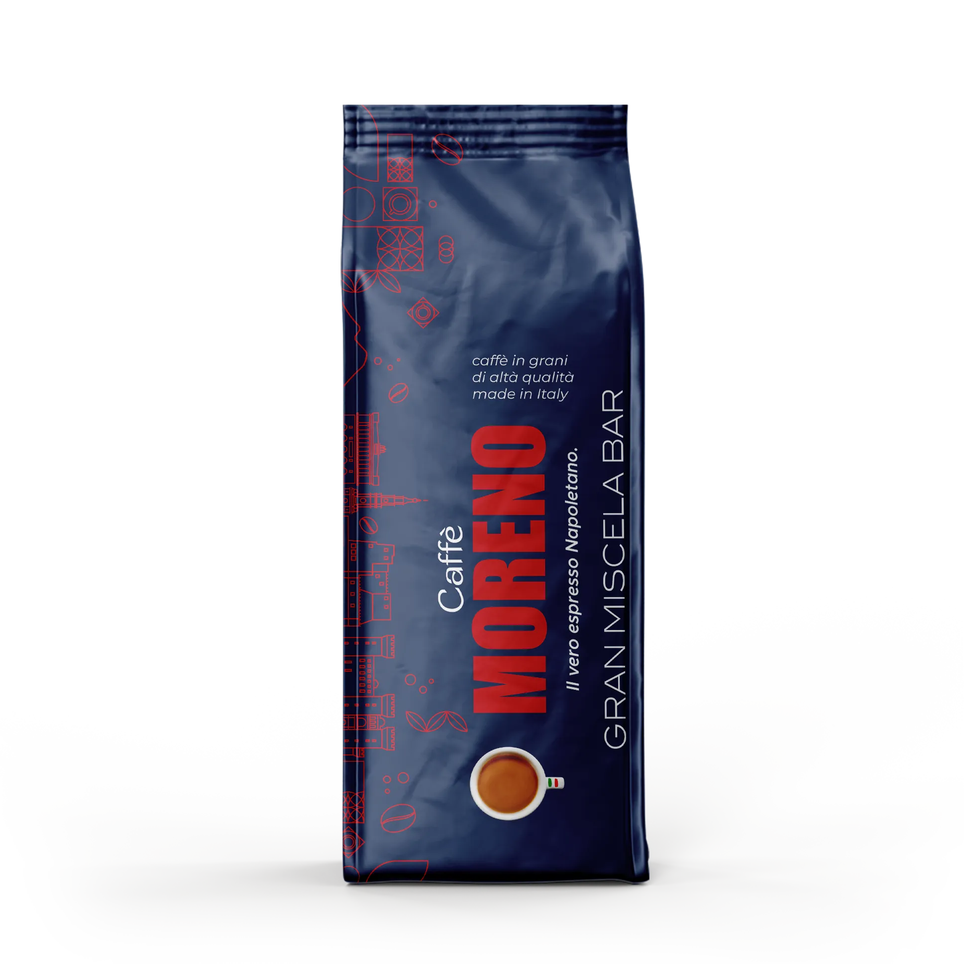 Moreno Gran Miscela Bar Bohnen 1kg
