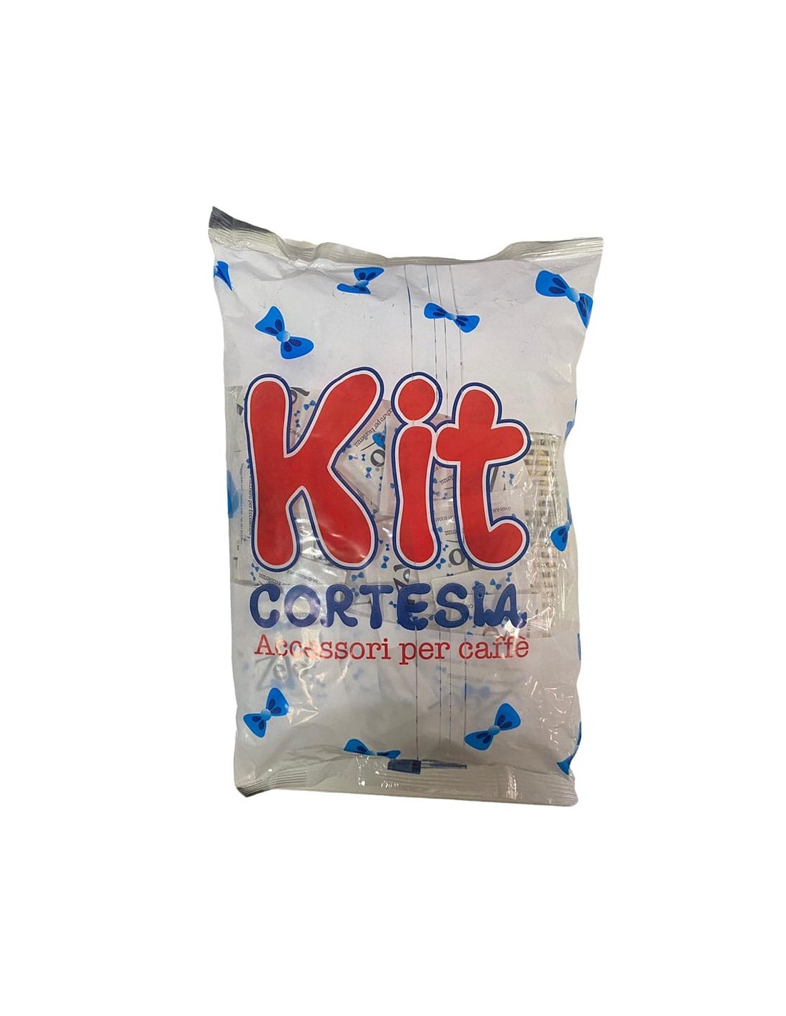 Kit Cortesia – 50-teiliges Set (Becher, Zucker, Rührstäbchen)