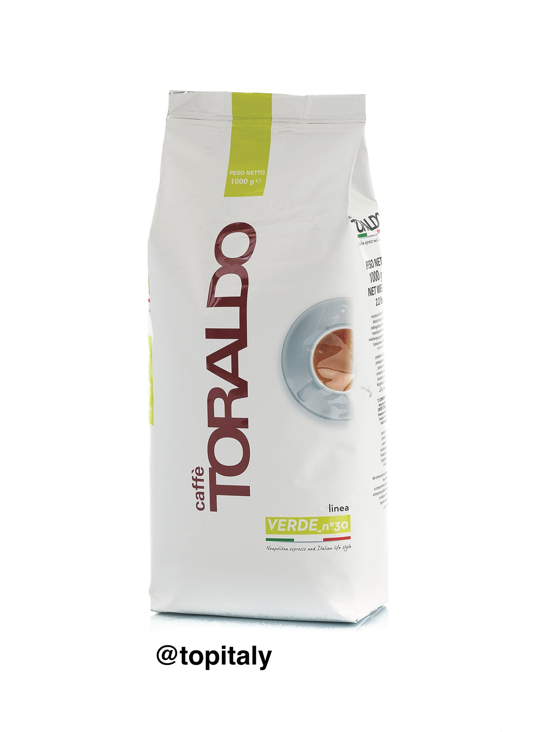 Caffè Toraldo Bar Verde n°30 Bohnen 1kg