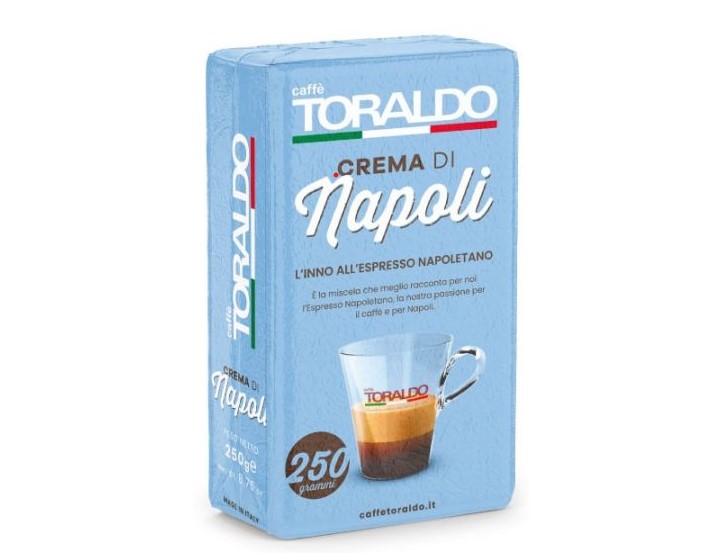 CAFFÈ TORALDO Crema di Napoli Gemahlen 250g