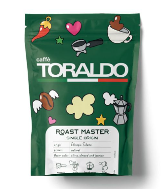 Caffè Toraldo Roast Master Etiopia Sidamo Kaffeebohnen- 250g