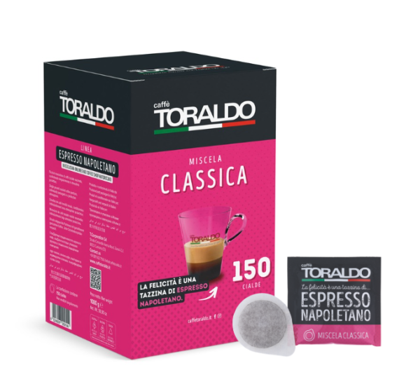 Caffè Toraldo Pads Miscela Classica 150 E.S.E. Pads