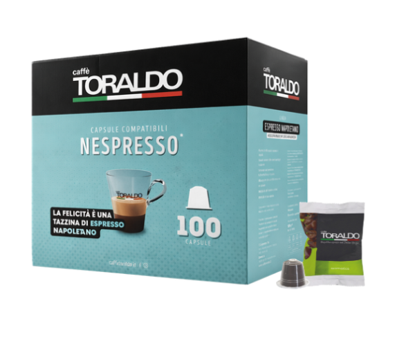 Caffè Toraldo Miscela Aromatica Nespresso® kompatibel* – 100er Pack