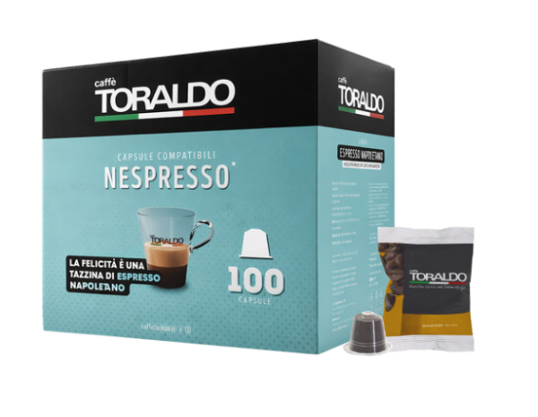 Caffè Toraldo Miscela Gourmet 100% Arabica Nespresso® kompatibel* – 100er Pack