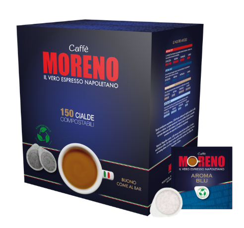 Moreno Pads Aroma Blu 150 E.S.E. Pads