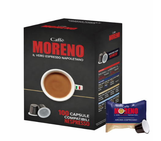 Moreno Aroma Espresso Nespresso® kompatibel* – 100er Pack