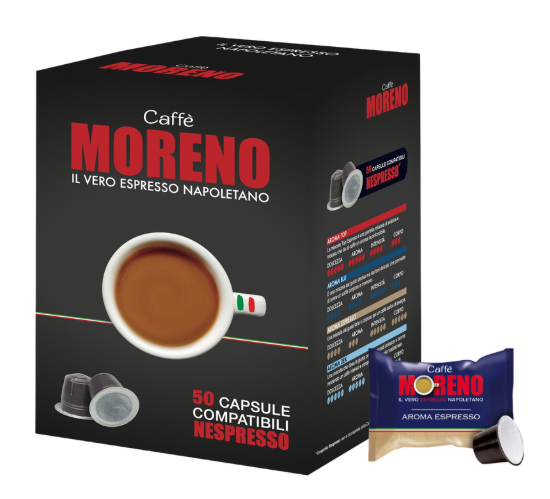 Moreno Aroma Espresso Nespresso® kompatibel* – 50er Pack