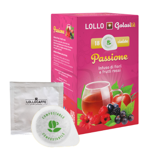 Lollo Caffè Pads Passione Tee 18 E.S.E. Pads