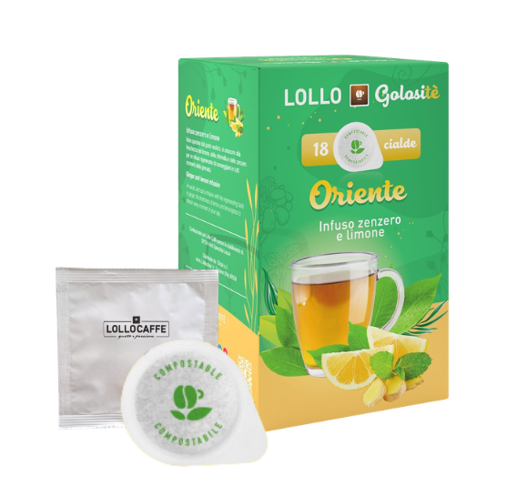 Lollo Caffè Pads Oriente Tee 18 E.S.E. Pads