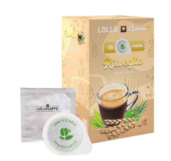 Lollo Caffè Pads Risveglio 18 E.S.E. Pads