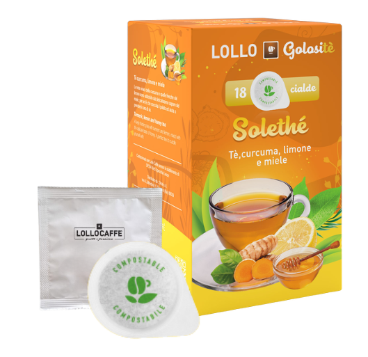 Lollo Caffè Pads Solethé Tee 18 E.S.E. Pads