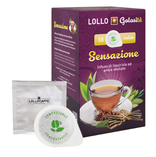 Lollo Caffè Pads Sensazione 18 E.S.E. Pads
