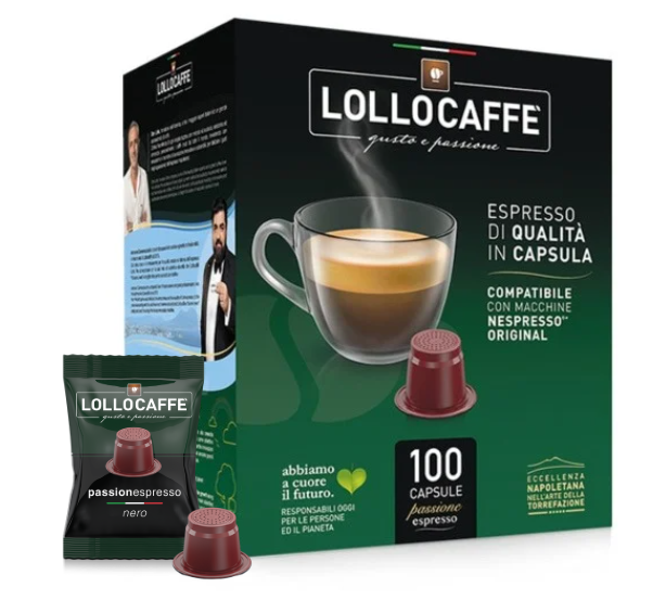 Lollo Caffè Miscela Nera – 100 Kapseln Nespresso® kompatibel*