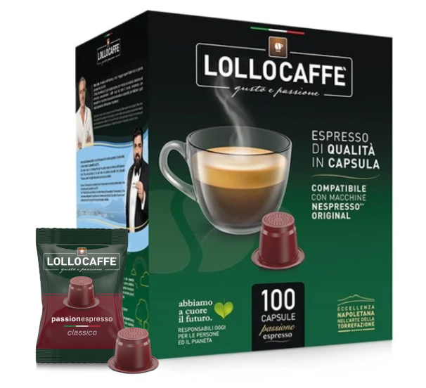 Lollo Caffè Miscela Classica – 100 Kapseln Nespresso® kompatibel*