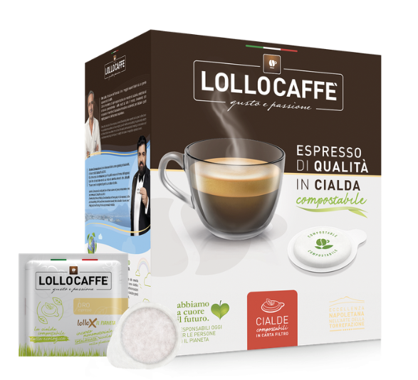 Lollo Caffè Pads Miscela Oro 150 E.S.E. Pads
