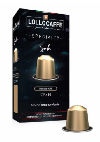 Lollo Caffè Miscela Sole – 100 Kapseln Nespresso® kompatibel*