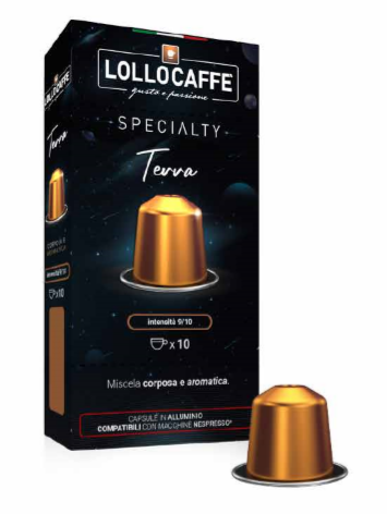 Lollo Caffè Miscela Terra – 100 Kapseln Nespresso® kompatibel*
