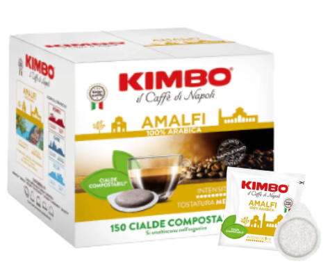 KIMBO Pads Amalfi 100% Arabica 150 E.S.E Pads