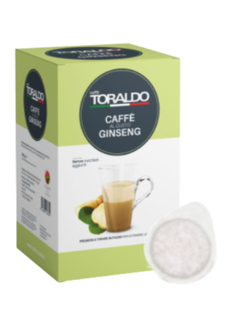 Caffè Toraldo al gusto Ginseng 18 E.S.E. Pads
