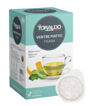 Caffè Toraldo Pads Ventre Piatto Tee 18 E.S.E. Pads