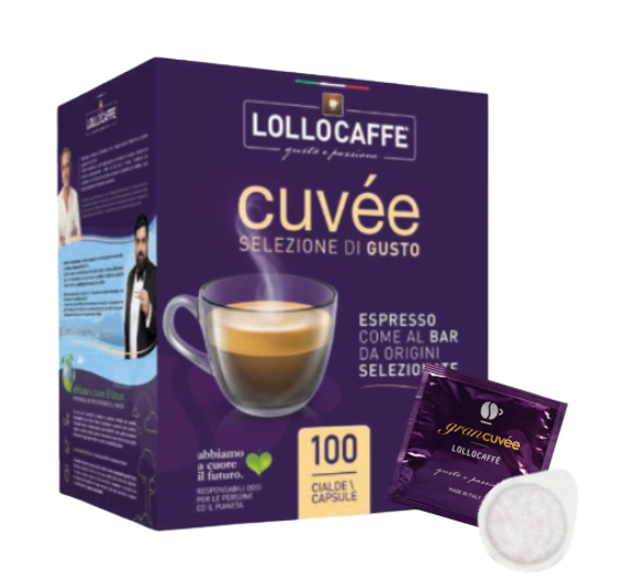 LOLLO CAFFÈ Pads Miscela Gran Cuvee 100 E.S.E Pads
