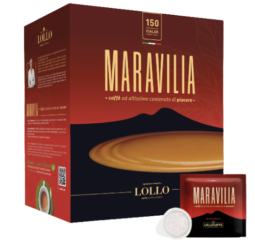 LOLLO CAFFÈ Pads Maravilia - 150er Pack