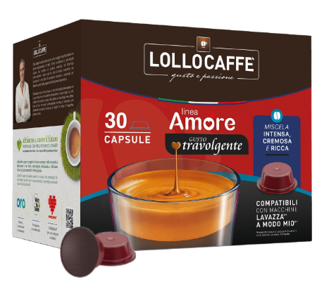 LOLLO CAFFÈ Travolgente Lavazza® a modo mio kompatibel* - 30er Pack
