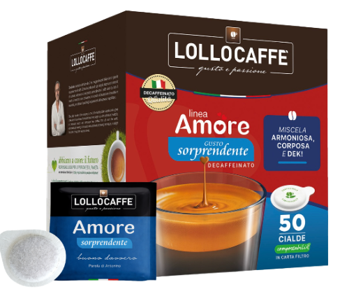 Lollo Caffè Amore Caffè Sorprendente 50 E.S.E. Pads