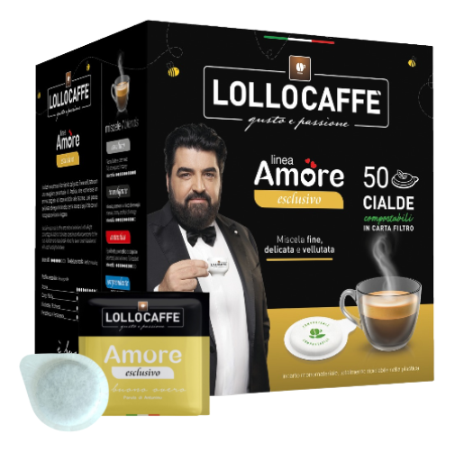 Lollo Caffè Amore Caffè Esclusivo 50 E.S.E. Pads