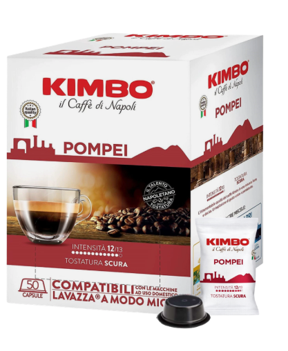 Kimbo Pompei Lavazza® a modo mio kompatibel* – 50er pack