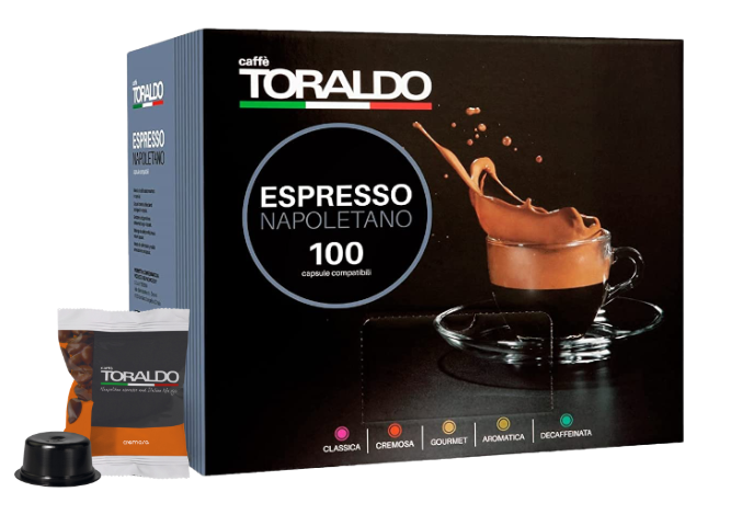 Caffè Toraldo Miscela Cremosa Lavazza Firma-kompatibel – 100er Pack