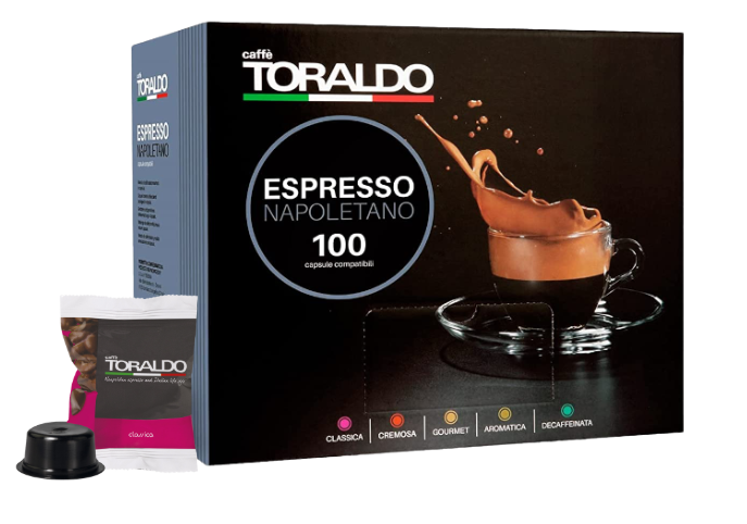 Caffè Toraldo Miscela Classico Lavazza Firma-kompatibel – 100er Pack