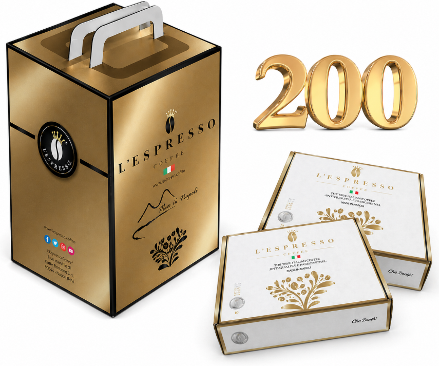 Nespresso Professional L'ESPRESSO Oro Lungo Forte – 200 Kapseln