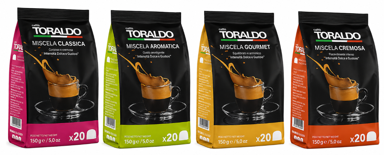 Toraldo Dolce Gusto® kompatibel* Degustationsset -80er Pack