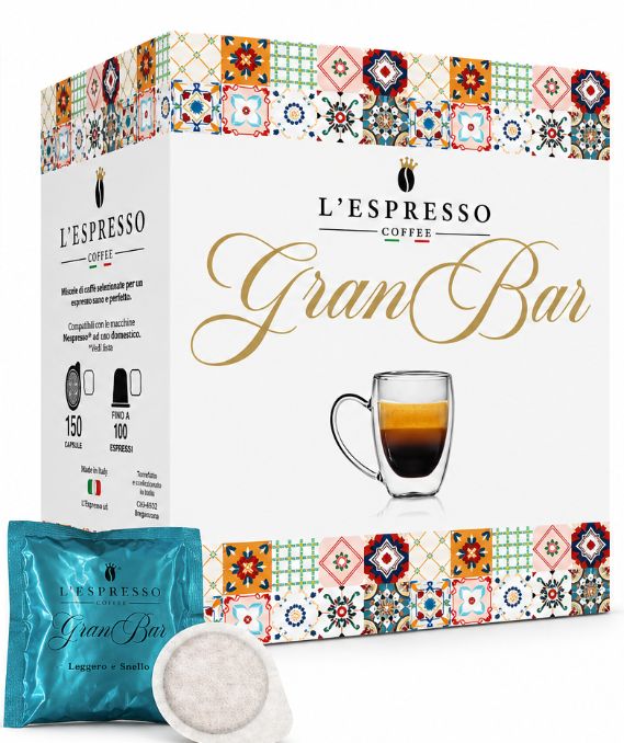 L'ESPRESSO Pads Gran Bar 150 E.S.E. Pads