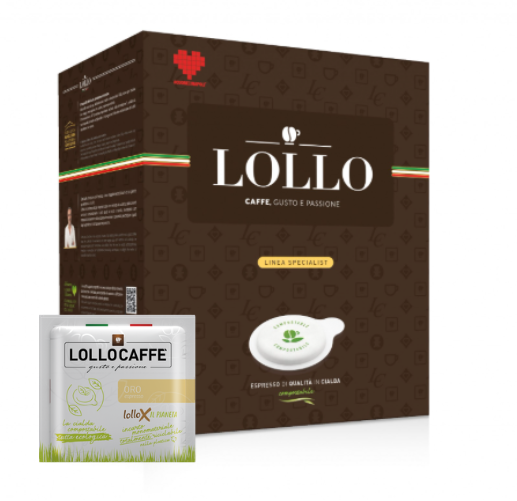 Lollo Caffè Pads Miscela Oro 100 E.S.E. Pads